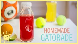 EAT  Homemade Gatorade [upl. by Arhaz544]