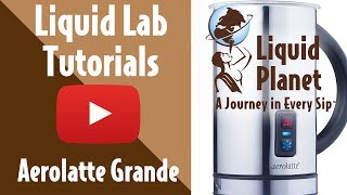 Liquid Lab  Aerolatte Grande Milk Frother [upl. by Hsetim]