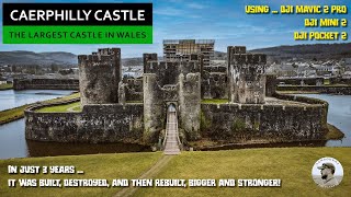 Caerphilly Castle  The Largest in Wales 2nd in Britain [upl. by Ahsele591]