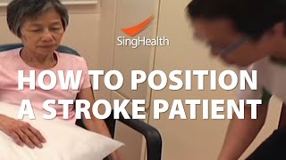 How To Position A Stroke Patient [upl. by Otsugua]