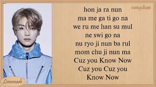 NCT U  Know Now Easy Lyrics [upl. by Metts]